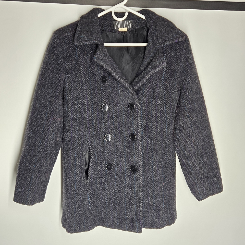 Paul Levy Vintage Women's Wool Blend Blazer Jacket